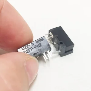 D2FP FN2 Micro Switch Push Button Black DIP Mounting Optical Mouse Micro Switch for ASUS ROG Warblade 3 AP Magic Blade G502X
