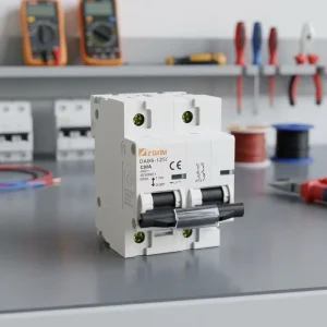 DAB6-125 Miniature circuit Breaker 2P ( IEC/EN 60898-1) Overload and short circuit protection