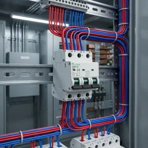 DAB6 63 Mini Type Copper Circuit Breakers 3P 4.5KA 6kA 6 63A Miniature Circuit Breaker High Quality