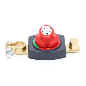 DC 12 48V Battery Power Master Kill Switch Disconnect Isolator for Cars with Terminals