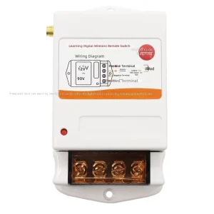 DC 12V 24V 36V 10A Smart Wireless Remote Control Switch Power Supply for Water Pump Truck and Car Battery