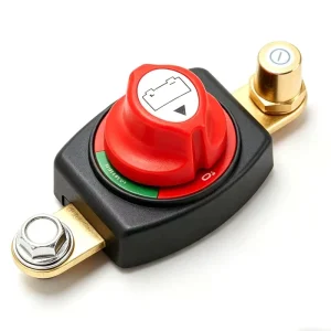 DC 12V 24V 48V Waterproof Rotary Disconnect Isolator with Terminals for Marine Boat RV Truck Kill Switch Battery Switch