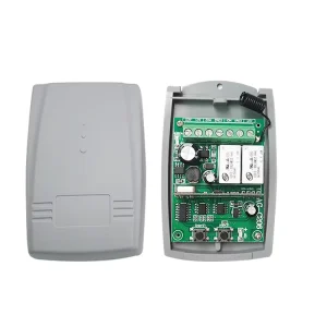 DC 12V 24V Rolling Fixed Code Receiver Garage Gate Remote Control Switch