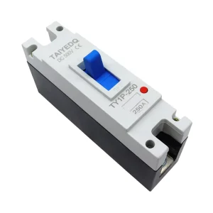DC 220V 6kA Thermal Magnetic Plastic Molded Case Circuit Breaker (MCCB) B Curve Overload Protection 1P 80A 50/60Hz Solar
