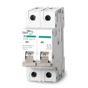 DC 500V 600V 800V 6KA 16A 20A 25A 32A 40A 50A 63A 2P 2pole MCB Miniature Circuit Breaker For Solar Pv Power System