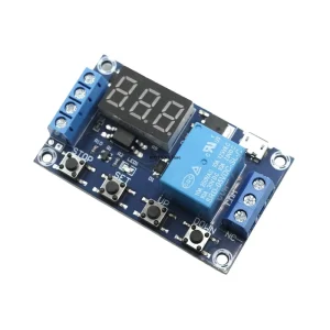DC 6V to 30V Cycle Timer Relay Module LED Digital Display Adjustable Timing Delay Control Switch