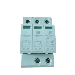 DC AC 500V 20kA-40kA Surge Protector Protection Arrester Surge Protective Device SPD