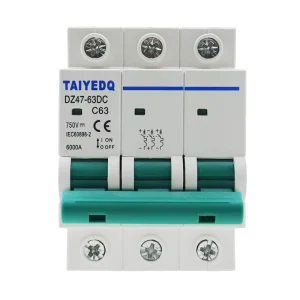 DC Circuit Breaker (MCB) DZ47 Photovoltaic Air Switch 500V CN