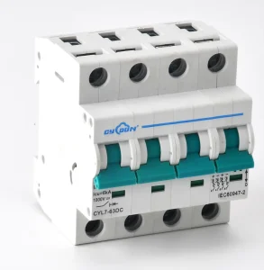 DC Circuit Breakers 600V 1000V 1200V 1P 2P 3P 4P MCB Miniature Circuit Breakers DC AC Air Circuit Breakers