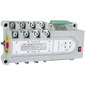 DC Dual Power Automatic Transfer Switch (ATS) 4Pole Changeover From 3 Phase to Single Phase PC Type