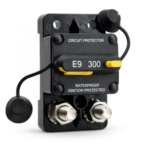 DC Industrial Automotive Circuit Breaker for Marine Solar Truck Car Audio Systems High Voltage 2 Pole Panel