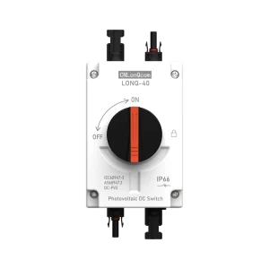 DC Isolation Switch 32A IP66 Photovoltaic Outdoor Waterproof Switch Solar Disconnecting Switch