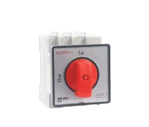 DC Isolator Switch 1000V 2 Pole 4 Pole DC Switch Disconnector Panel Mounting 32A Disconnector Switch