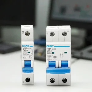 DC MCB Breaker NB1-63DC 1P 2P 4P 250V/500V/1000V 6kA Copper Miniature Circuit Breaker for 6A-63A