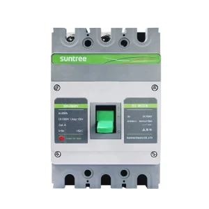 DC MCCB Circuit Breaker 3 Pole 1500V System Circuit Breaker 1000VDC 1200VDC 1500VDC 2P 160A 200A Smart Circuit Breaker