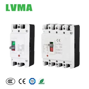 DC MCCB LMM1 1P-4P Moulded Case Circuit Breaker 100A-1000A 500V/750V/1000V CE CCC Certified 20kA