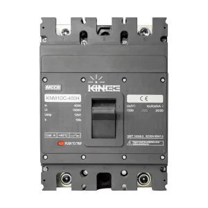 DC MCCB Molded Case Circuit Breaker with 1000V 1500V 400A 630A Rating High Capacity Electrical Device