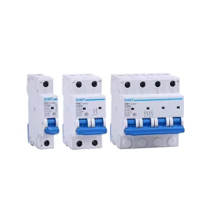 DC Miniature Circuit Breaker NB1-63DC DC MCB 1-63A 1P 2P 4P MCB for Solar