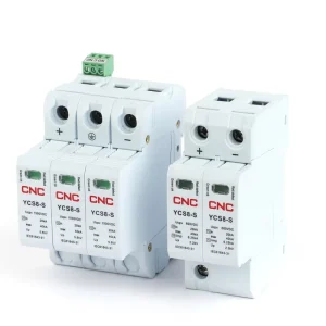 DC SPD 2P 1000V 20-40KA T1+T2 Lighting Protector Surge Protection Device Surge Arrester