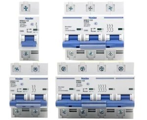 DC System Protection NDB1C-125 MCB Circuit Breaker CE Certified 125A 10kA Breaking Capacity