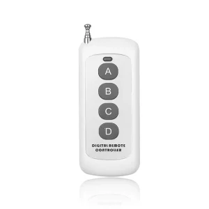 DC12V/24V 1CH Wireless RF Remote Control Switch Kit 315/433MHz Receiver + Transmitter for Light Window Garage Door Car Alarm