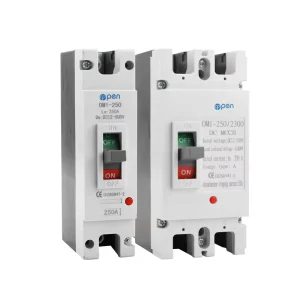 DC12V 24V 48V 250A Moulded Case Circuit Breaker Battery 100A 200A 300A 400A 600A MCCB Car Charging Pile Protector