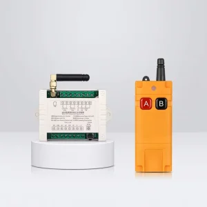 DC12V-36V 2CH 433mhz 10A Relay RF Wireless Remote Control Switches with NO NC COM Motor Garage Door Controller