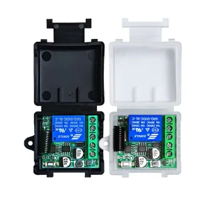 DC12V Single Channel Wireless Remote Control Switch Multifunctional Access Control LED Light Electric Door Controller