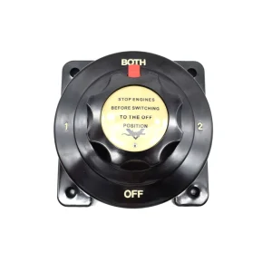 DC6 32V 250A 4 Position Heavy Duty Battery Selector Switch for RV Yacht Marine