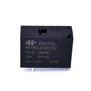 DH10L 1ATM L2 DC12V Automotive Latching Relay 40A Latch Relay 5V 24V 48v General Purpose Relays 50A PCB Lighting Control