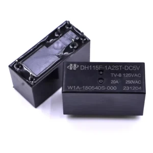 DH115F-1A2ST-DC5V 115F CQC TUV RoHS TV-8 20A PCB Power Relay High Sensitive Coil Home Appliances Industrial Control Automation
