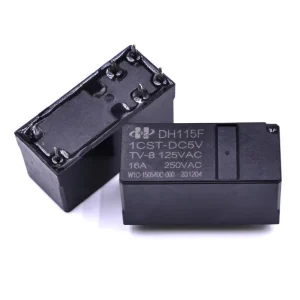 DH115F 1CST DC5V Power Relay 20A for Industrial Relay 5V 9V 12V 18V 24V 48V PCB 8 Pin 1A 1B 1C 2A 2B 2C Control Relays