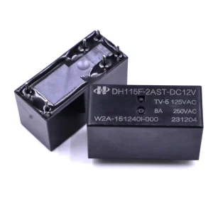 DH115F 2AST DC12V 20A Power Relay 24V for Industrial Relay 8pin 5V 9V 12V 18V 48V PCB Control Relays 220V Ac