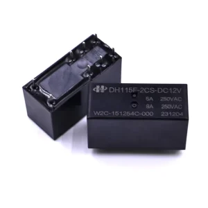 DH115F 2CS DC12V power relay industrial relay 20A 5V 9V 12V 18V 24V 48V PCB 8 pin 1A 1B 1C 2A 2B 2C control relay