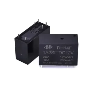 DH14F 1A2SL DC12V 20A Power Relay 12V for Industrial Relay 5V 24V 48V PCB 6 Pin 8 Pin Control Relay 220V Ac