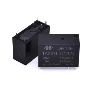 DH14F 1A2STL DC12V 14F CQC TUV RoHs 10A 20A PCB Power Relay 277VAC300VDC Home Appliances Industrial Control Automation