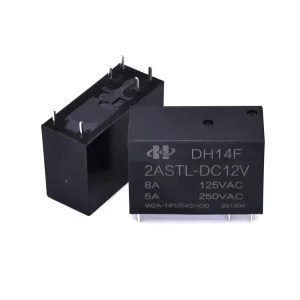 DH14F 2ASTL DC12V power relay 20A industrial relay 5V 12V 24V 48V PCB 6 pin 8 pin control relay