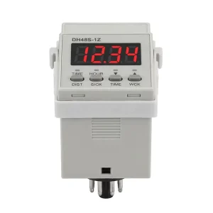DH48S-1Z Digital Time Delay Relay LED Display 8 Pin Timer 220V 24V 12V 110V AC/DC Multi-Voltage