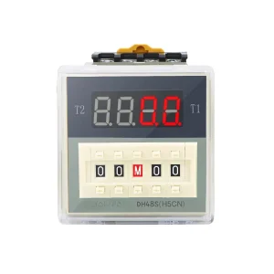 DH48S(H5CN) 20A 220V/380V/110V/36V/48V/24V/12V/5V Digital Time Delay Relay Timer LED Display Miniature 8 Pin Panel Installed