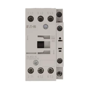 DILM Series DILM32 10(RDC24) 32A 3P 1NO 24VDC Magnetic AC Contactor for Industrial Motor Control