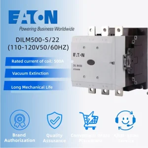 DILM500-S/22 (110-120V50/60HZ) Electric Contactor Motor Starter for Industrial Automation and Control Systems