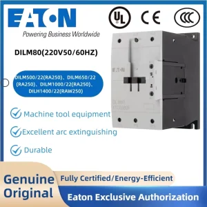 DILM80 (220V50/60HZ) Arc Extinguishing Motor Starters and Contactors for Machine Tool Equipment