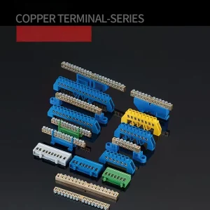 DIN Rail Terminal Block High Bridge Type Ground Bar 6*9 4/6/8/10/12 Holes Electrical Connector Distribution Box Neutral Terminal
