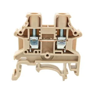 DK4N Single level Screw Connection 600V 30A Beige UL DIN Rail Terminal Blocks