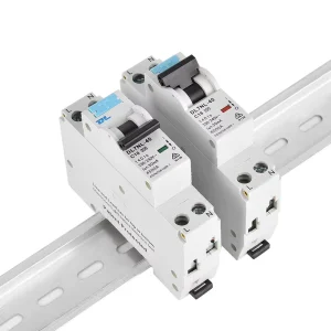 DL DL7NL-40 6KA A Type SAA Australia RCBO MCB Mini Circuit Breaker Top & Button Wiring 1P+N