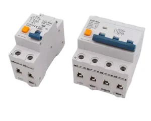 DL8 40N DL Ac 6a 10a 16a 20a 25a 32a 3P+N 4 Pole RCBO Circuit Breaker Voltage Protector 240V 50 60hz