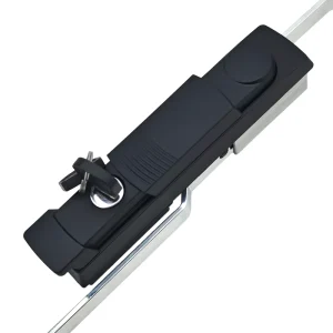 DL822 Factory Direct Key Operated Industrial Push Button Latch Swing Handle Panel Door Rod Lock For Electrical CabinetCabinet