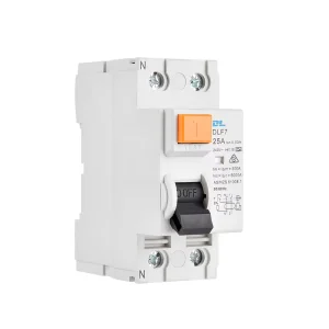 DLF7-63 230 400V AC 2P 4P 63A 30mA Earth Leakage Circuit Breaker Manufacturer Elcb Rccb Rcd Rcbo