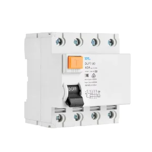 DLF7 63 230/400V AC 4P 2P 40A 30mA Earth Leakage Circuit Breaker Manufacturer ELCB RCCB RCD RCBO