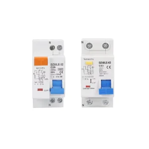 DPNL 230V 1P+N Plastic Industrial Residual Current Circuit Breaker with Over and Short Current Leakage Protection RCBO MCB 4kA